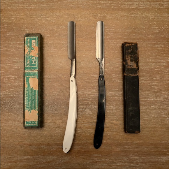 Otto Deutsch | Other | Vintage German Straight Blade Razors | Poshmark